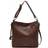 Gigi Fratelli Large Shoulder Bag - Brandy