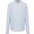 Hollister Co. Long Sleeve Linen Blend Button Through Shirt - Light Heather Blue