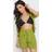PixieGirl petite women's textured tie waist shorts