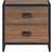 Williston Forge Angellea Brown Chest of Drawer 50x50cm