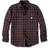 Carhartt Heavyweight Flannel Plaid Shirt - Brown/Grey