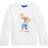 Polo Ralph Lauren Kid's Bear Sweatshirt - White