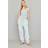 H&M Dam Grå Ribbed vest top