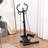 Homcom Adjustable Twist Stepper Aerobic Machine Blue