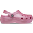 Crocs Classic Platform Glitter Clog - Pink Tweed