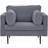 Venture Home Boom Grey/Black Lænestol 84cm