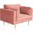 Venture Home Boom Old Pink/Brass Lænestol 88.5cm