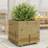 vidaXL Wooden Garden Planter 50x50x49.5 cm 50x50x50cm