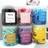 Shein Hair Ties, Gradient Seamless Hair Bands With Elasticity Candy Colored Ribbon Hair Rope Curl