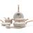 GreenPan Rio Essence Wood Taupe Cookware Set with lid 10 Parts