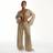 Shein Tie Front Linen Feel Beach Trouser