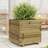 vidaXL Garden Planter 50x50x49.5 Impregnated Wood Pine 50x50x50cm 50x50x50cm