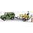 Bruder Land Rover Defender with Trailer JCB Excavator & Man 02593