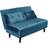 Kosy Koala Lounge Couch Blue Sofa 120cm 2 Seater