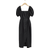 & Other Stories Fitted Puff Sleeve Dress - Black