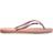 Havaianas Slim Square Logo Metallic - Roze