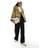 ASOS DESIGN – Kurzer Trenchcoat in Olivgrün