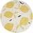 Beliani Area Rug Cotton Round 140 cm Kids Lemon Pattern