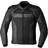 Rst S-1, Leder-/Meshjacke Schwarz/Grau Herren
