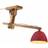 vidaXL 371927 Dark Red Pendant Lamp ∅ 30cm