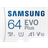 Samsung EVO Plus microSDXC Class 10 UHS-I U1 V10 A1 160/120MB/s 64GB +SD adapter