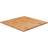 vidaXL 343032 Light Brown Bordplade 80x80cm