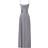 Milla Boudoir Silk Slip Dress - Silver