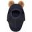 Huttelihut Balaclava w. Alpaca Pompoms Big Bear - Dark Navy (6153-9078)