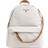 Michael Kors Slater Medium Logo Backpack - Vanilla/Acorn