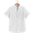 Shein Manfinity Homme Loose Men's Solid Color Half Button Shirt