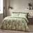 Hoem Frond Duvet Cover Green, White (200x135cm)