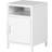 South Shore Kodali White Bedside Table 38.1x38.1cm