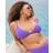 Understatement Triangle Bikini Top Electric Lilac