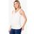 Ingrid+Isabel Rib Henley Nursing Tank White