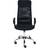 Beliani PIONEER II Black/Silver Kontorsstol 126cm