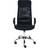 Beliani PIONEER II Black/Silver Office Chair 126cm