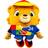 UEFA Euro 2024 Euro 24 Long Haired Plush with Germany Cap