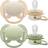 Philips Avent Ultra Soft Soother 0-6m 2-pack Beige/Green