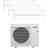 Mitsubishi Triple Hero MSZ-LN25VG2W/MXZ-3 Inomhus- & Utomhusdel