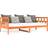 vidaXL 844409 Golden Brown Sofa 203.5cm 3 personers