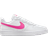 Nike Court Borough Low Recraft GS - White/Laser Fuchsia