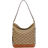 MCM Large Himmel Hobo In Lauretos Jacquard - Beige