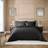 Dorma Cotton Sateen 800 Thread Count Duvet Cover Grey (200x200cm)