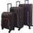 Infinity Leather Light Travel Set of 3 - Brown
