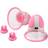 Size Matters 10X Rotating Silicone Nipple Suckers Pink