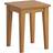 Roseland Furniture Fran Beige/Brown Small Table 35x35cm