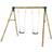 Plum Marmoset Wooden Swing Set