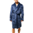boohooMAN Shawl Dressing Gown - Navy