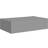 vidaXL Wall Mounted Gray Vägghylla 40cm