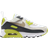 Nike Air Max 90 EasyOn PSV - White/Cyber/Dark Smoke Grey/Khaki